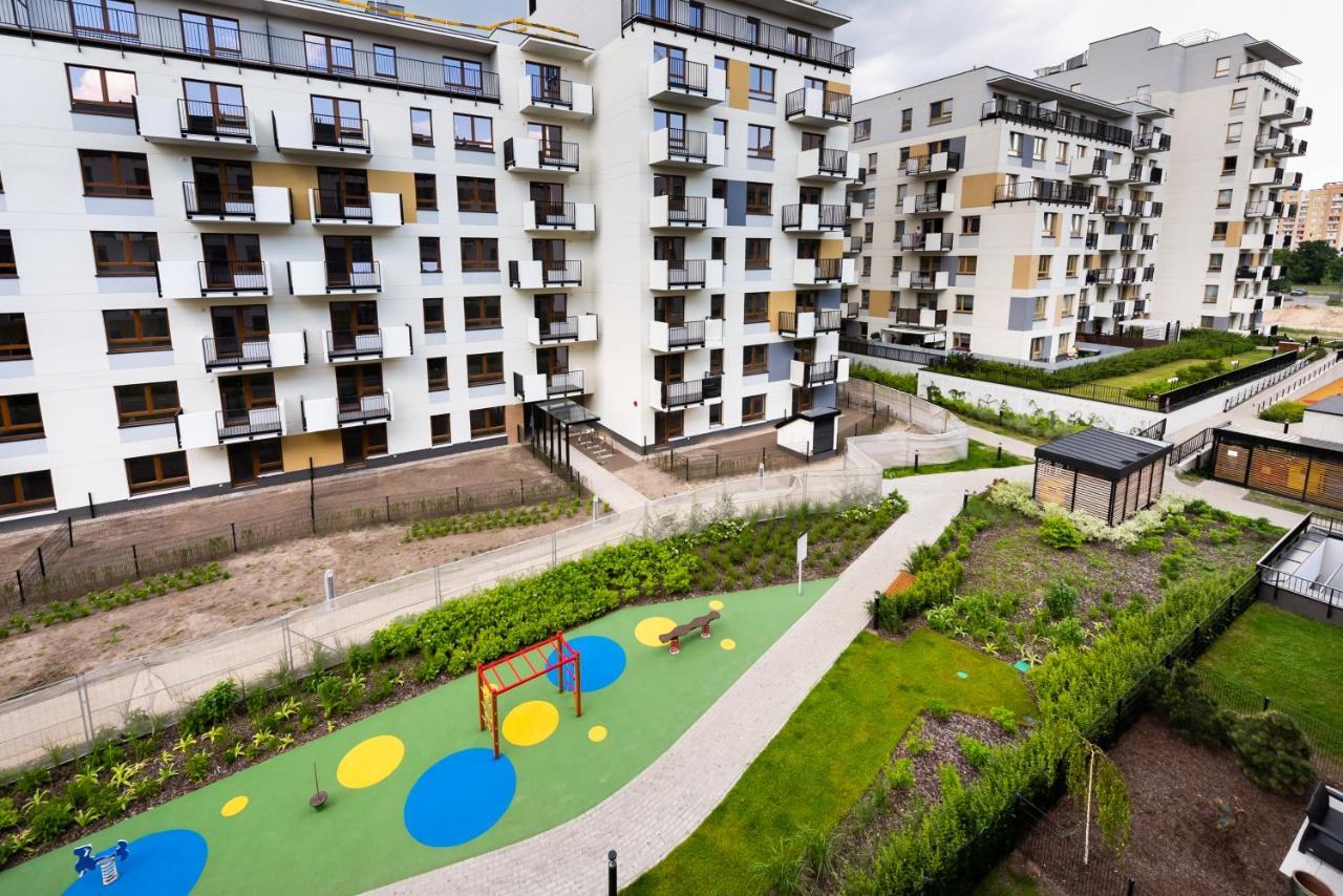 Saska Kepa Bright Apartament วอร์ซอ ภายนอก รูปภาพ